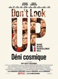 Don't look up affiche film 2021